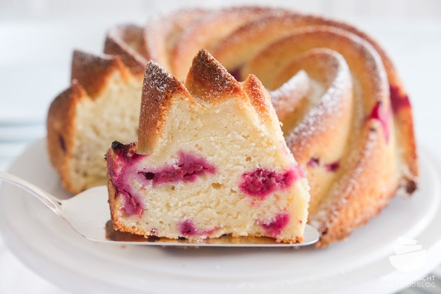 Einfacher Himbeer-Joghurtkuchen