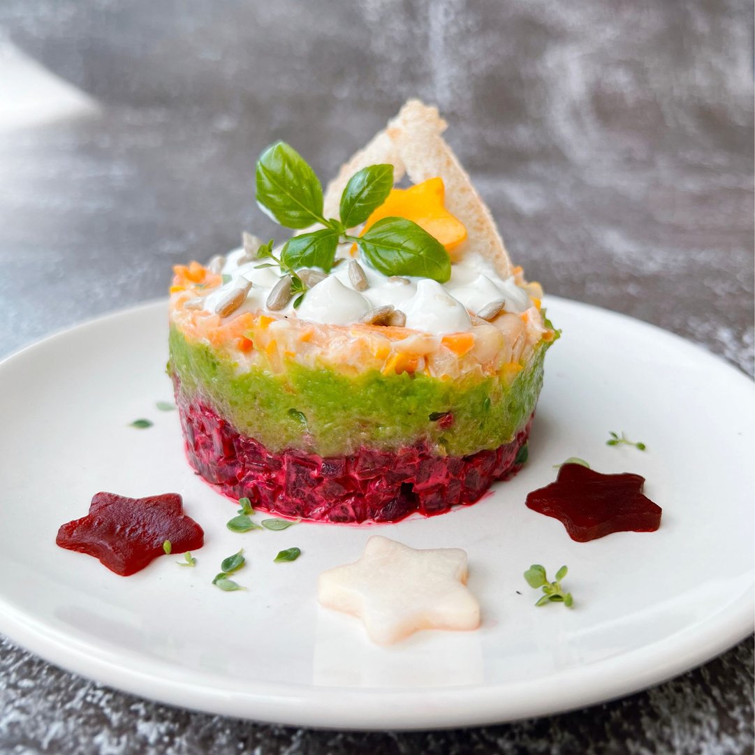 Veganes Gemüsetartar