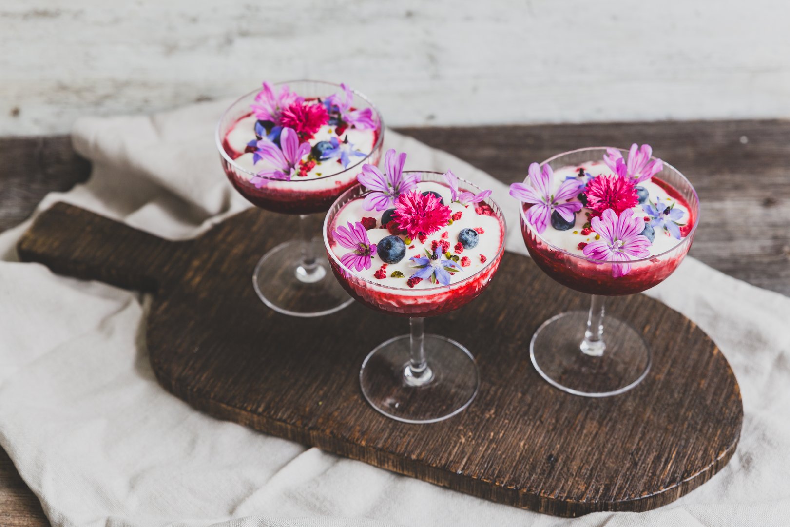 Wild Berry Blüten Mousse