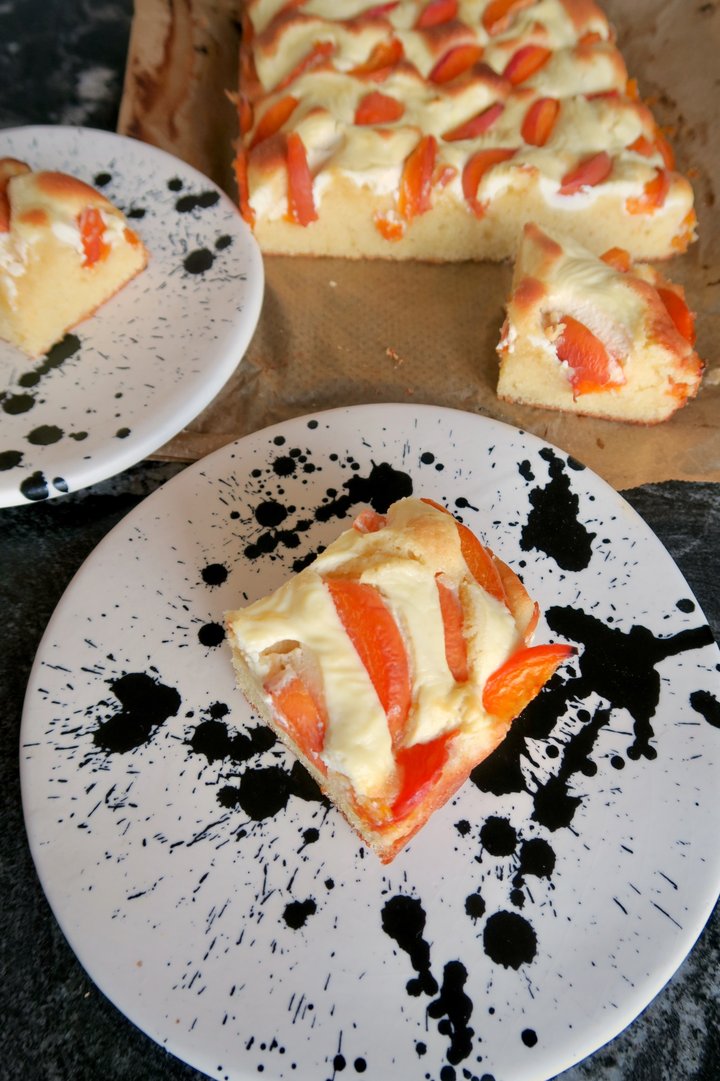 Marillen-Topfenkuchen