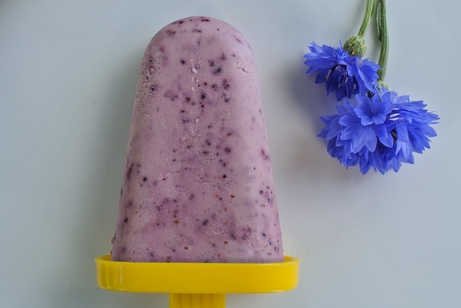 Heidelbeer-Eis mit Lavendel und Mascarpone