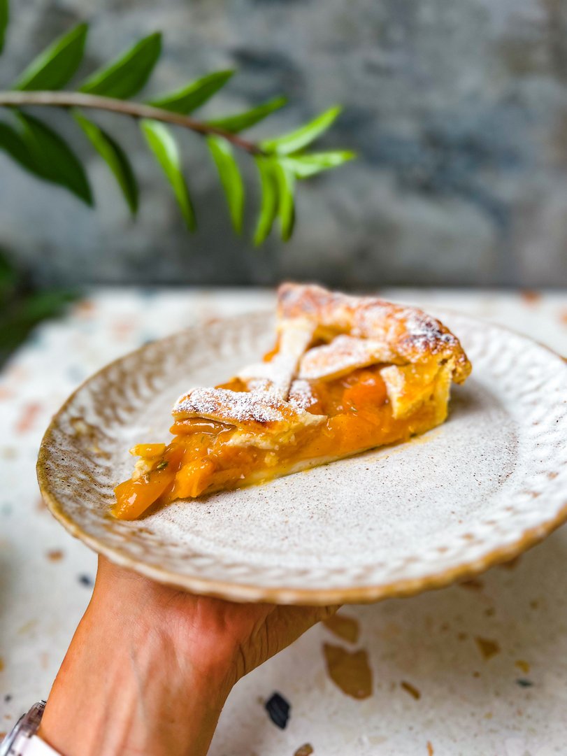 Marillen-Thymian Pie