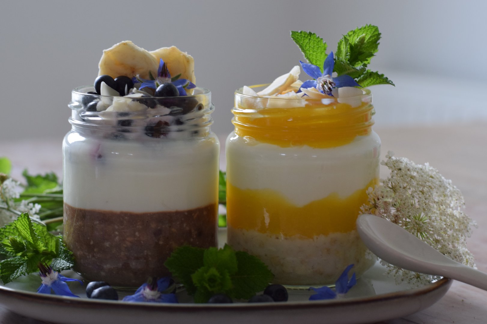Overnight Oats / schnelle und einfache Sommerfrischeküche