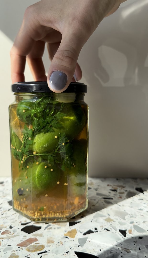 Die besten Essiggurken  sind die SELBST gemachten