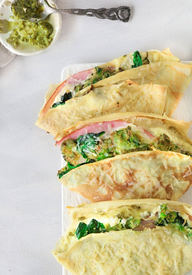 Ricotta-Zucchini Crespelle