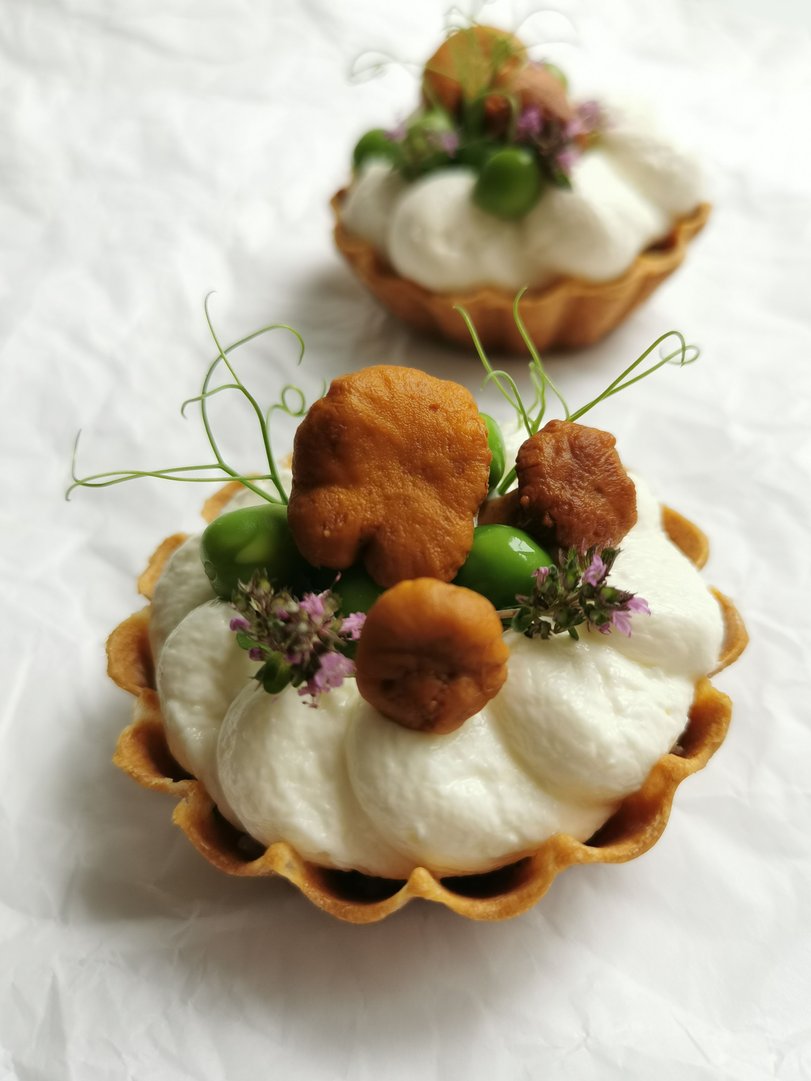 Schwammerl Tartelettes