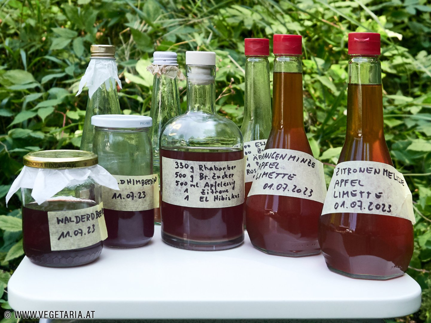 Shrub, ein Sirup ohne Kochen