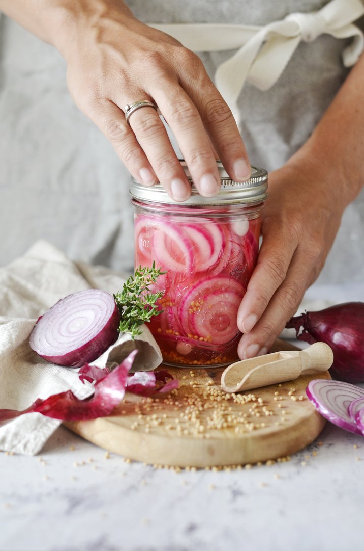 Pink Pickles - Eingelegte Rote Zwiebeln