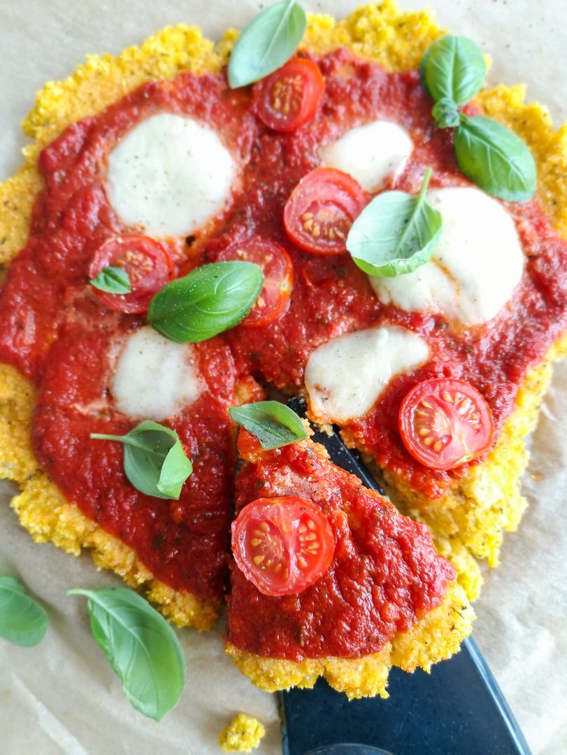 Polenta-Pizza