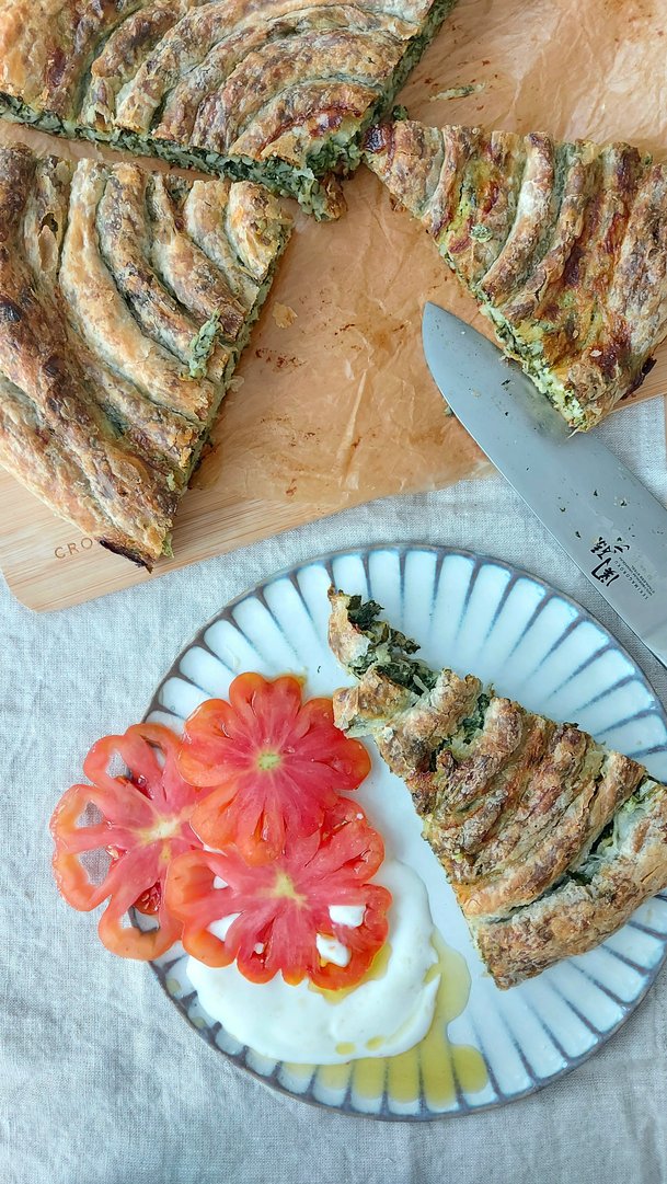 Spinatstrudel