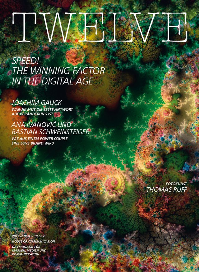 Titelbild zu TWELVE - das Magazin für Marken, Medien & Kommunikation