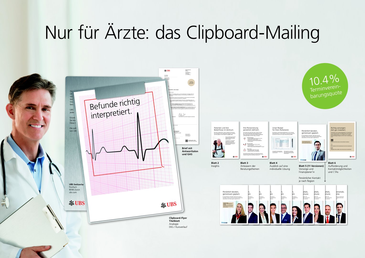 Nur für Ärzte: das Clipboard-Mailing