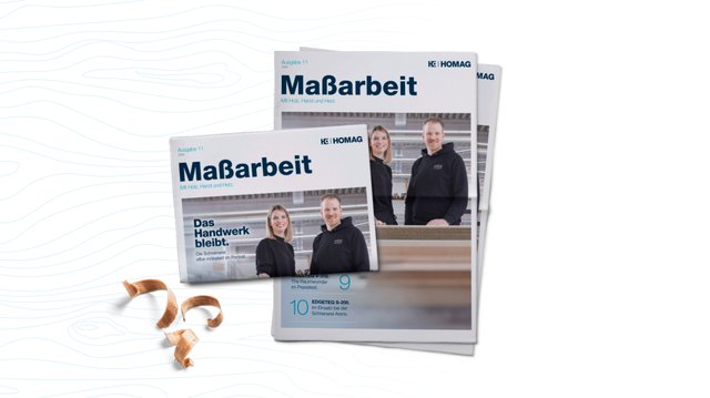 Titelbild zu HOMAG Maßarbeit
