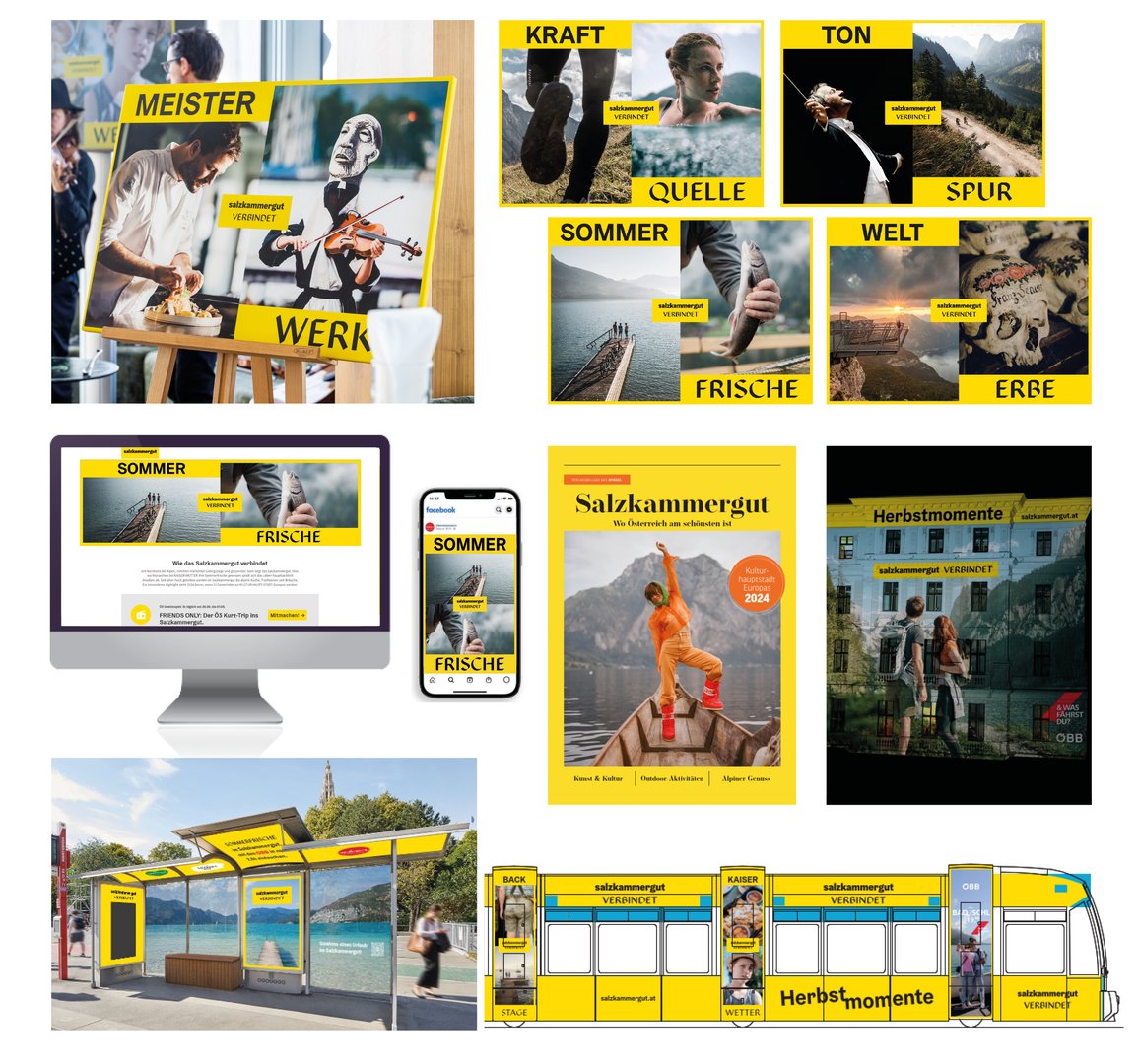 Kampagne Salzkammergut verbindet