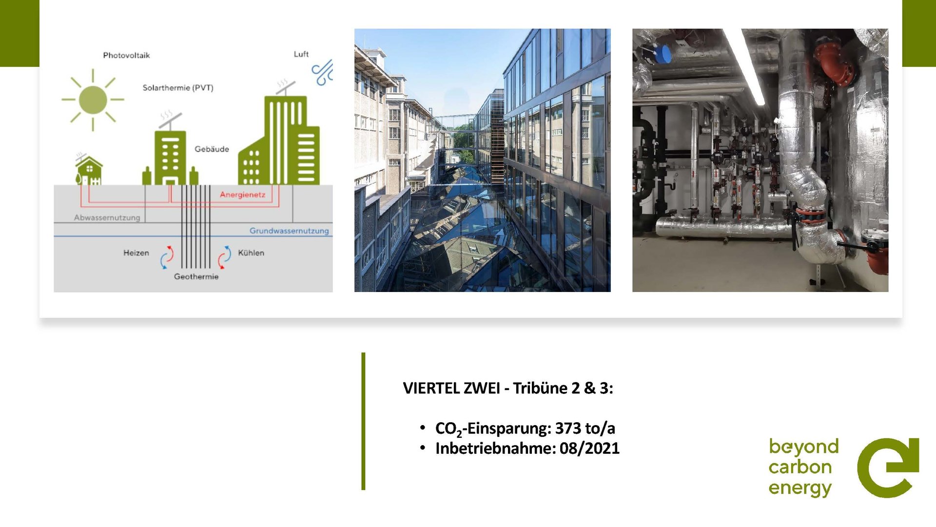 VIERTEL ZWEI - Sanierung Tribüne 2 und 3