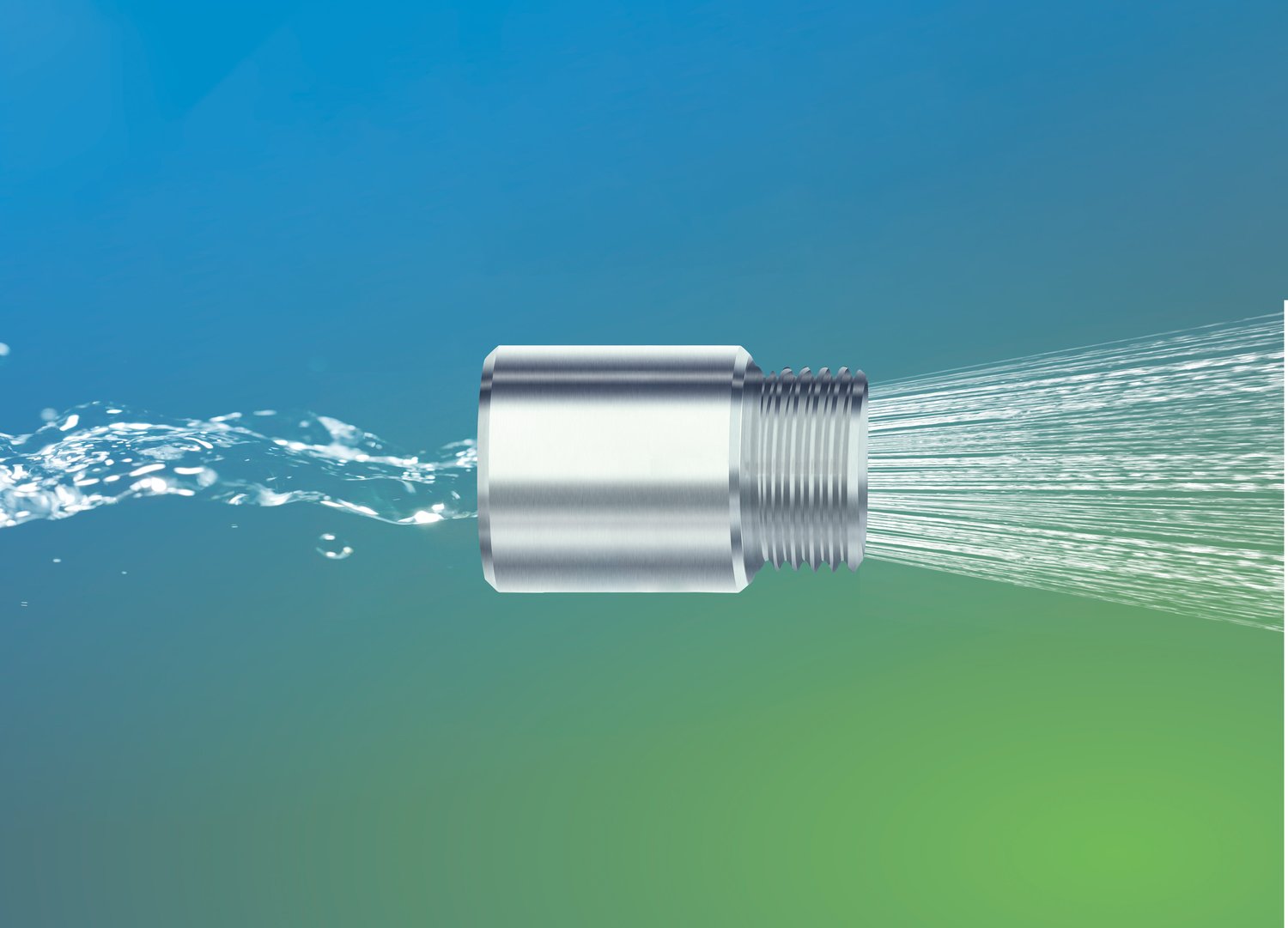 Titelbild zu ecowaterjet - CO₂ sparen beim Duschen ohne Komfortverlust