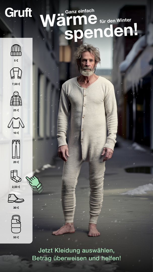 Titelbild zu Wärme spenden - Gruft