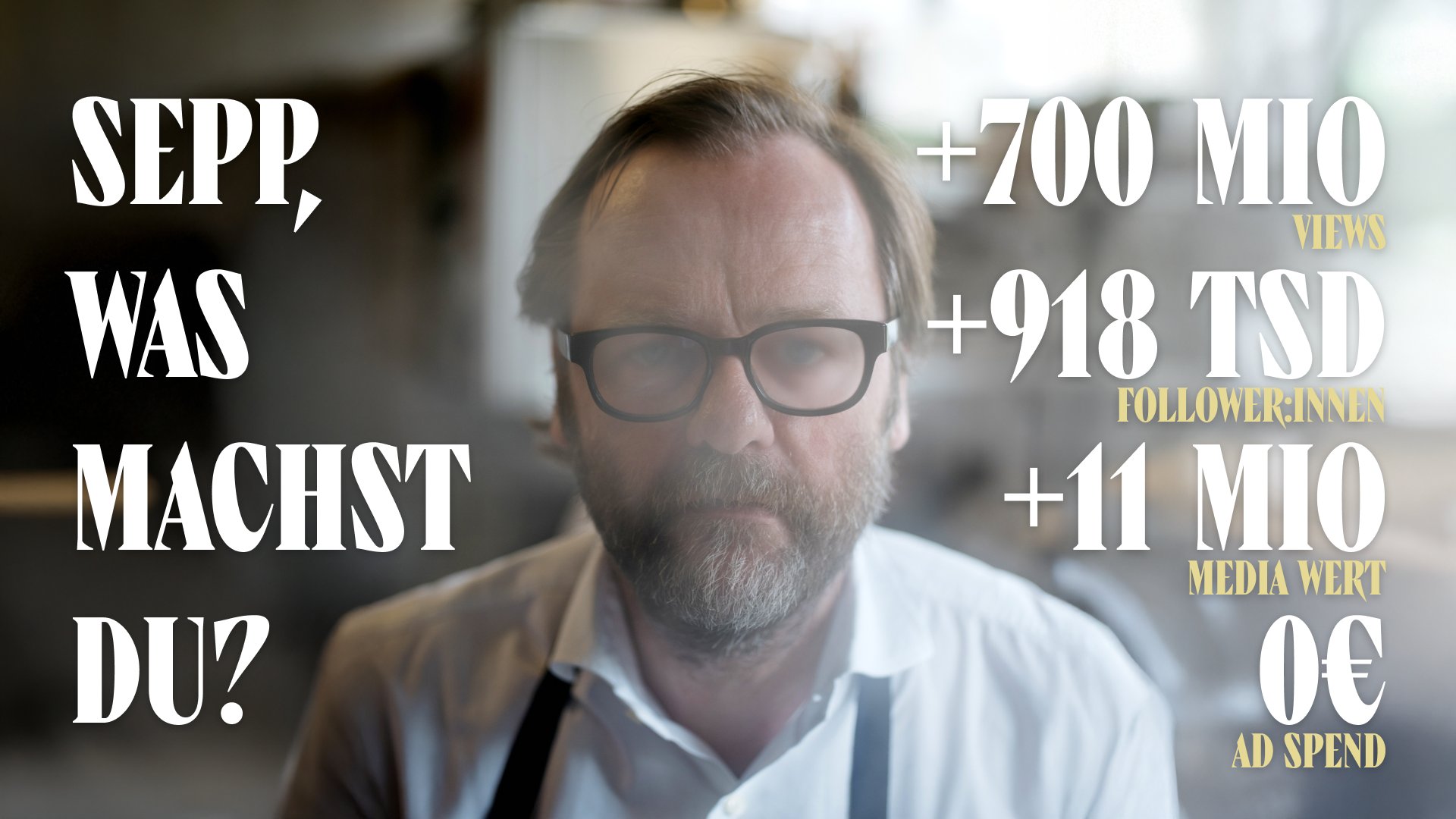 Titelbild zu Bestes Social Media Konzept: Sepp, was machst du?