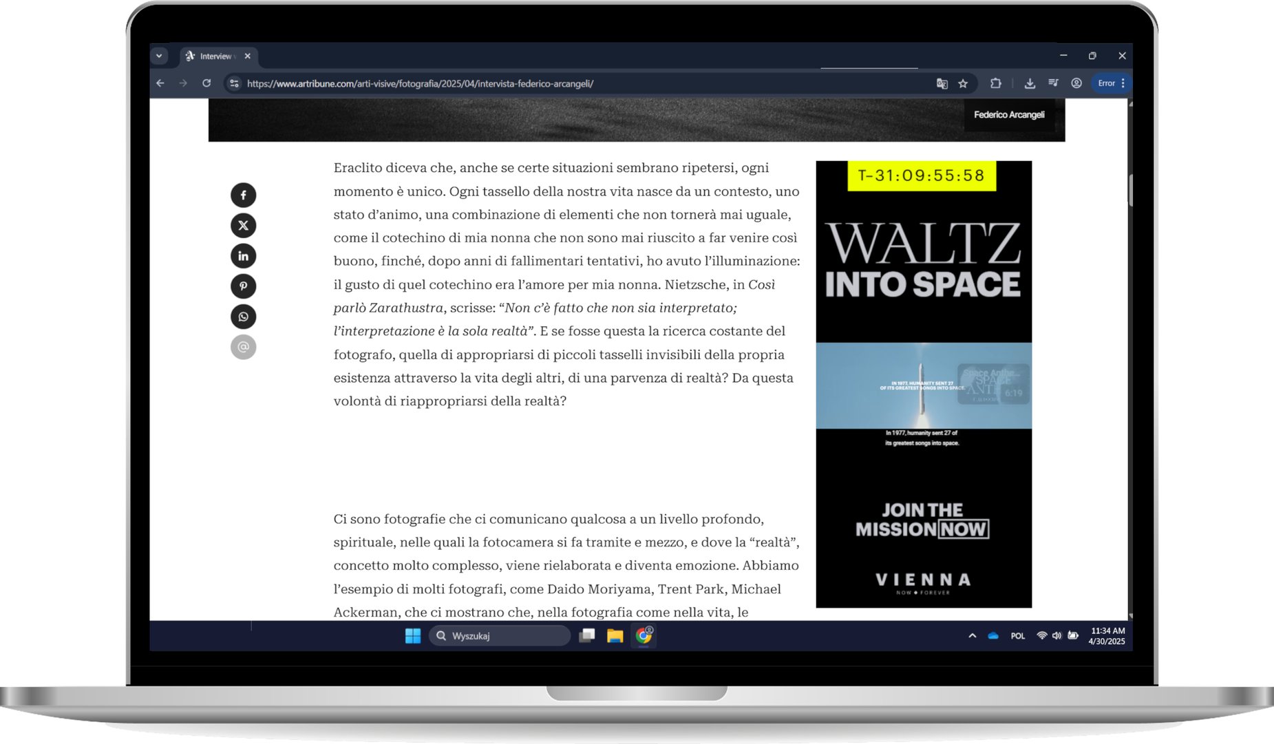 Titelbild zu Waltz Into Space