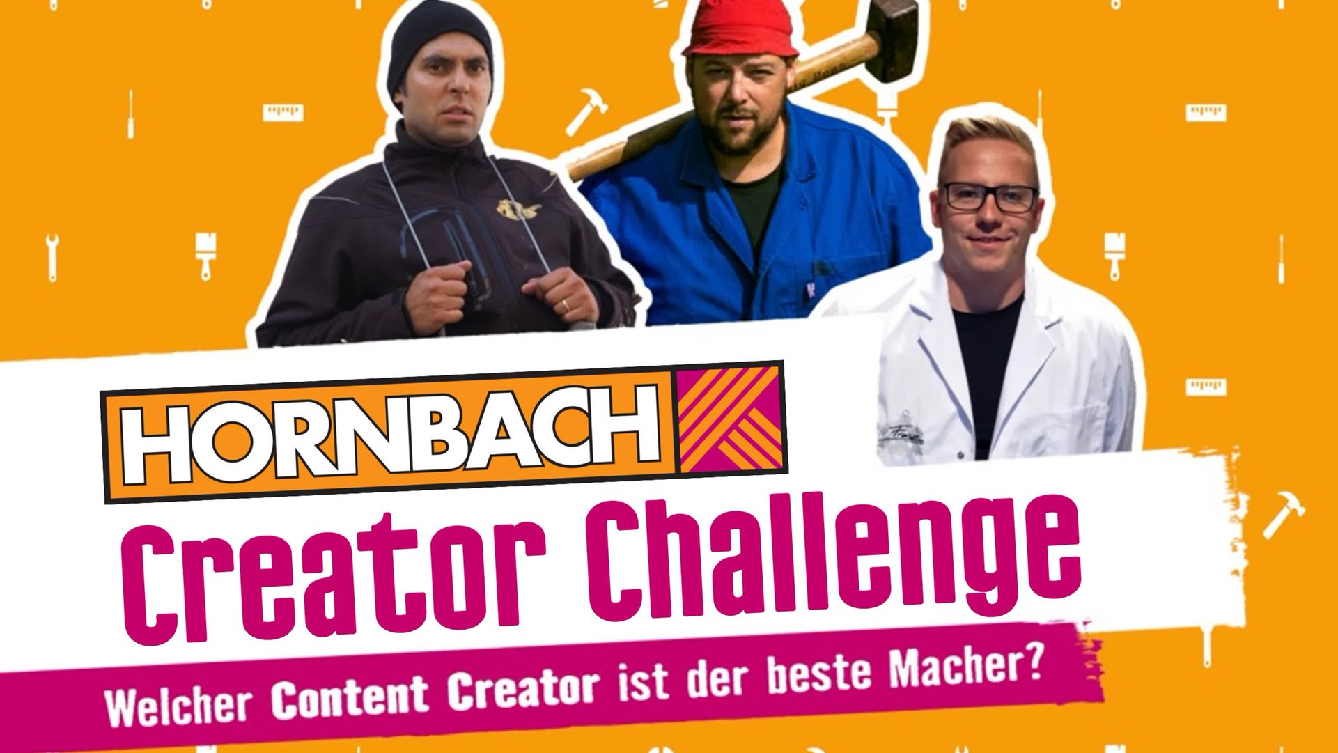 Titelbild zu Die große HORNBACH Creator Challenge: Wer ist der beste Macher Österreichs?