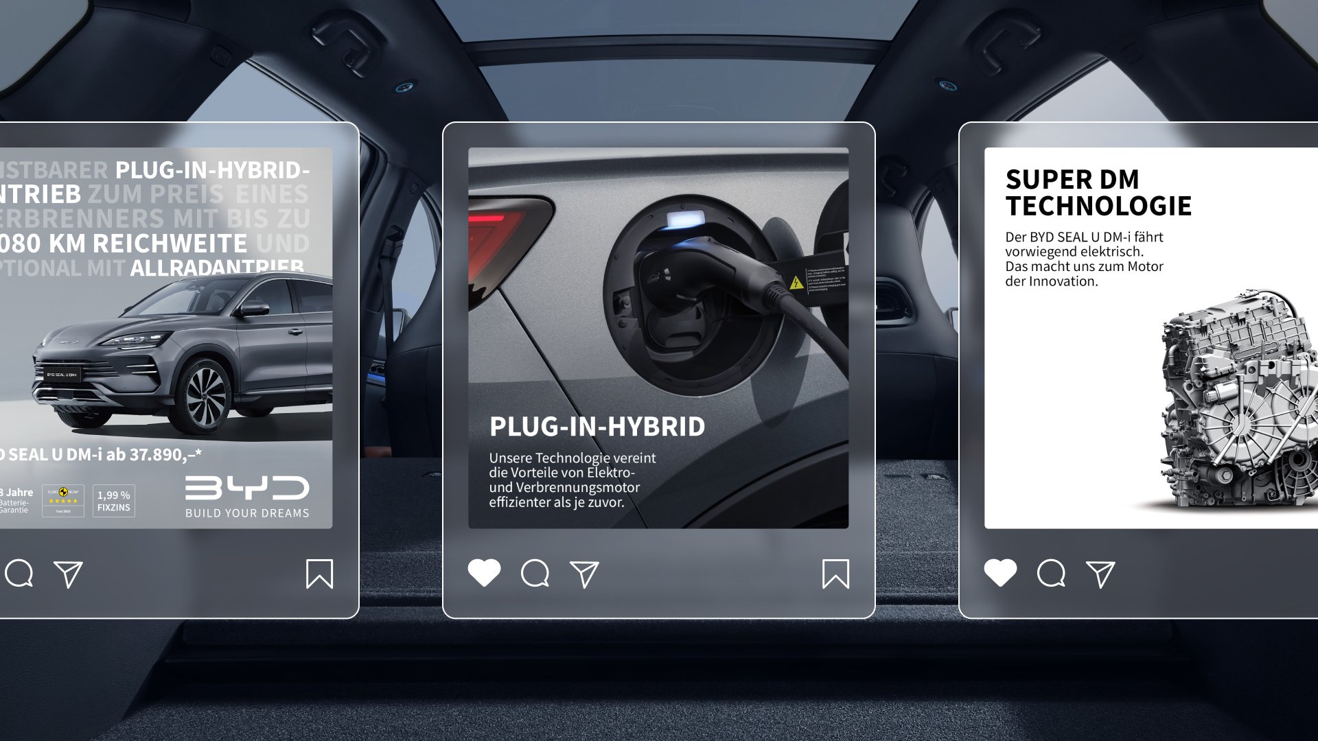 Titelbild zu BYD SEAL U-DM-i Launchkampagne