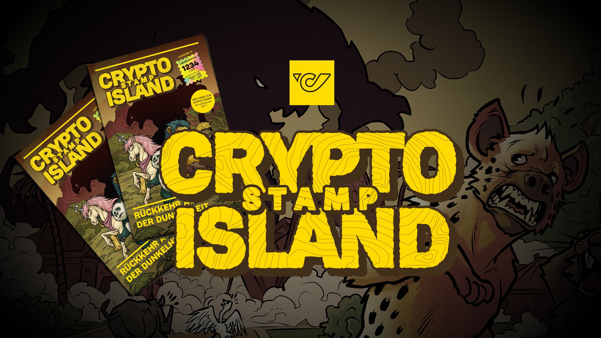 Titelbild zu CRYPTO STAMP ISLAND - Eine multimediale Experience zur Crypto stamp