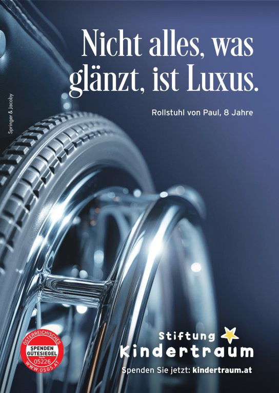 Titelbild zu Stiftung Kindertraum: Nicht alles, was glänzt, ist Luxus