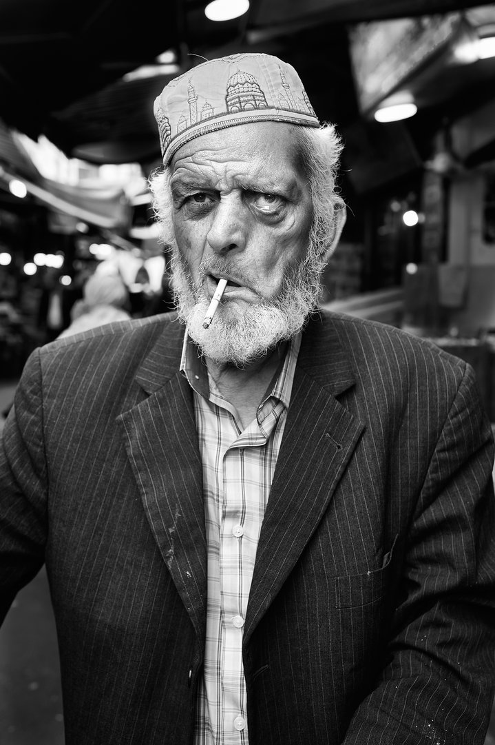 The Elder in the Market