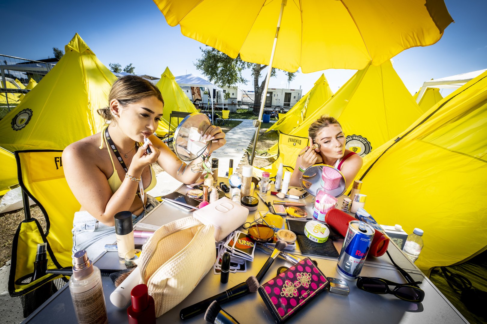 Alway chic at the festival!