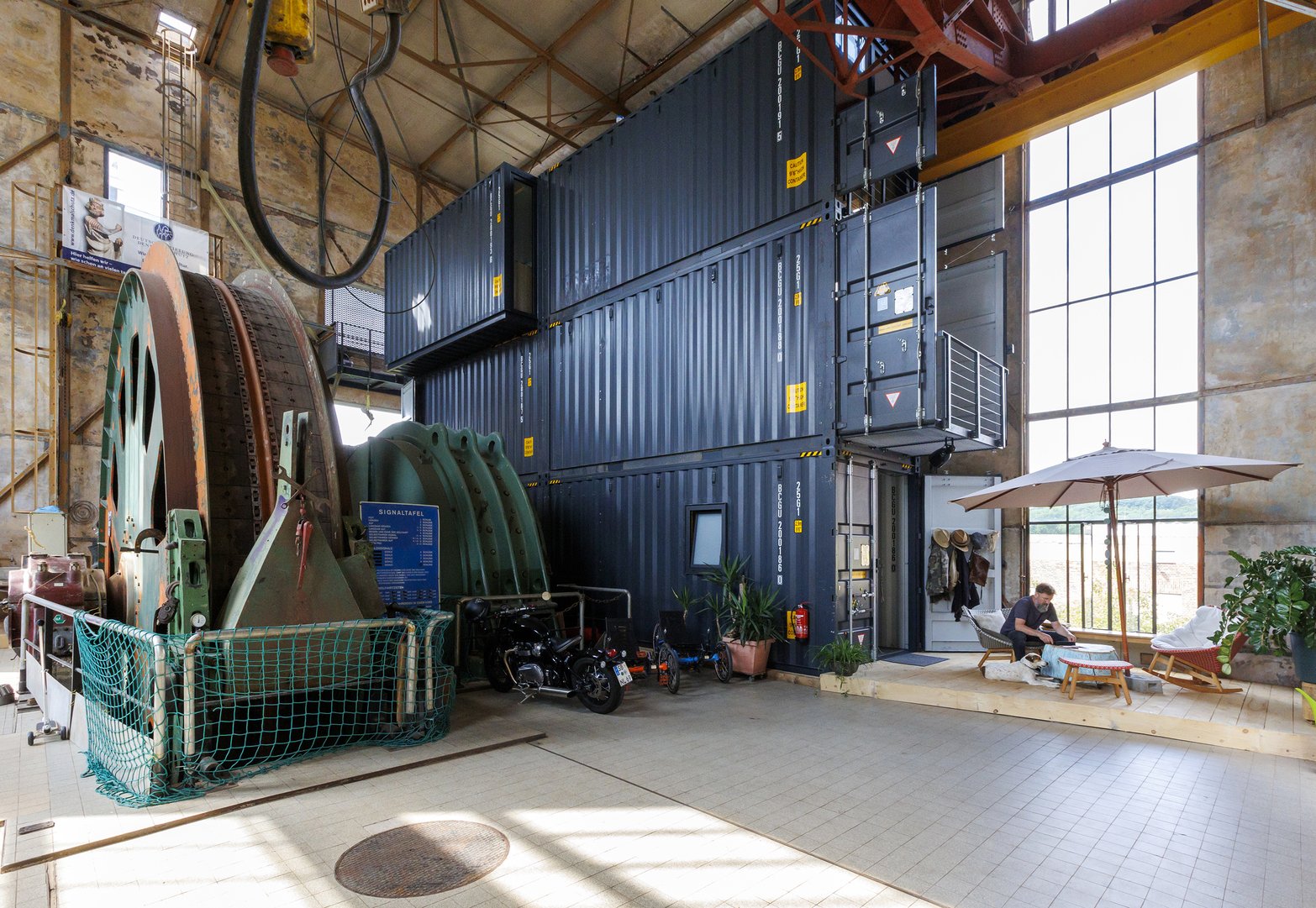 Wohnen mit Container