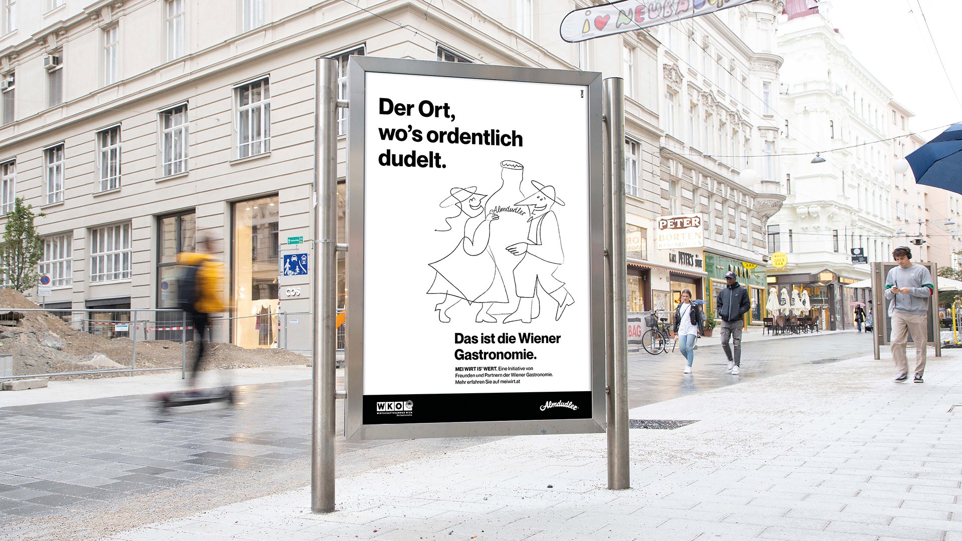 Mei Wirt is' wert.