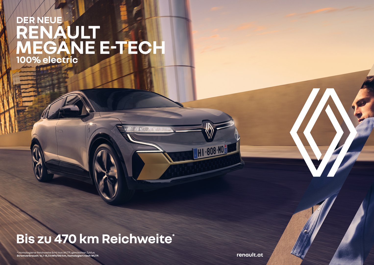 Titelbild zu Der neue Renault Megane E-Tech 100% electric - von Pferdestärken zu Elektropower