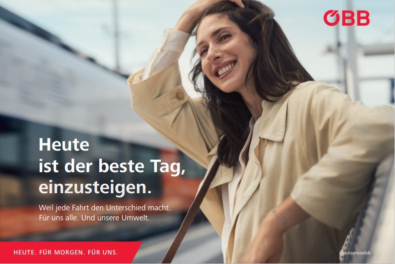 Titelbild zu ÖBB Kampagne HEUTE