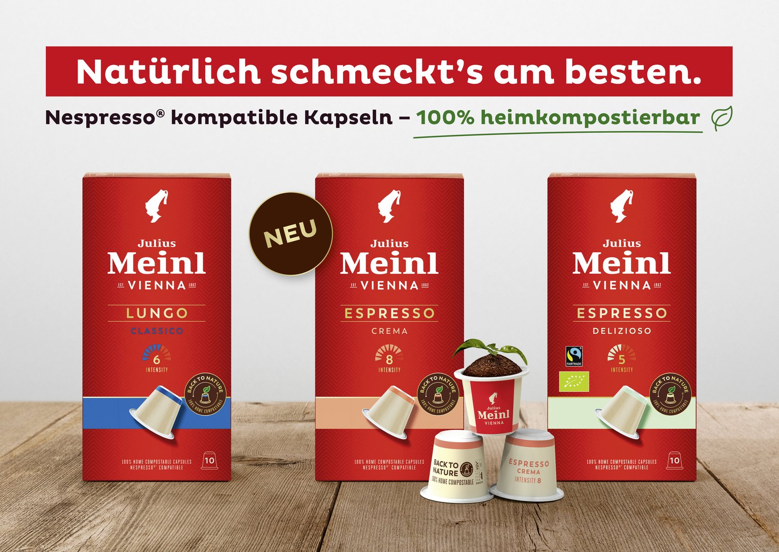 Natürlich schmeckt's am besten