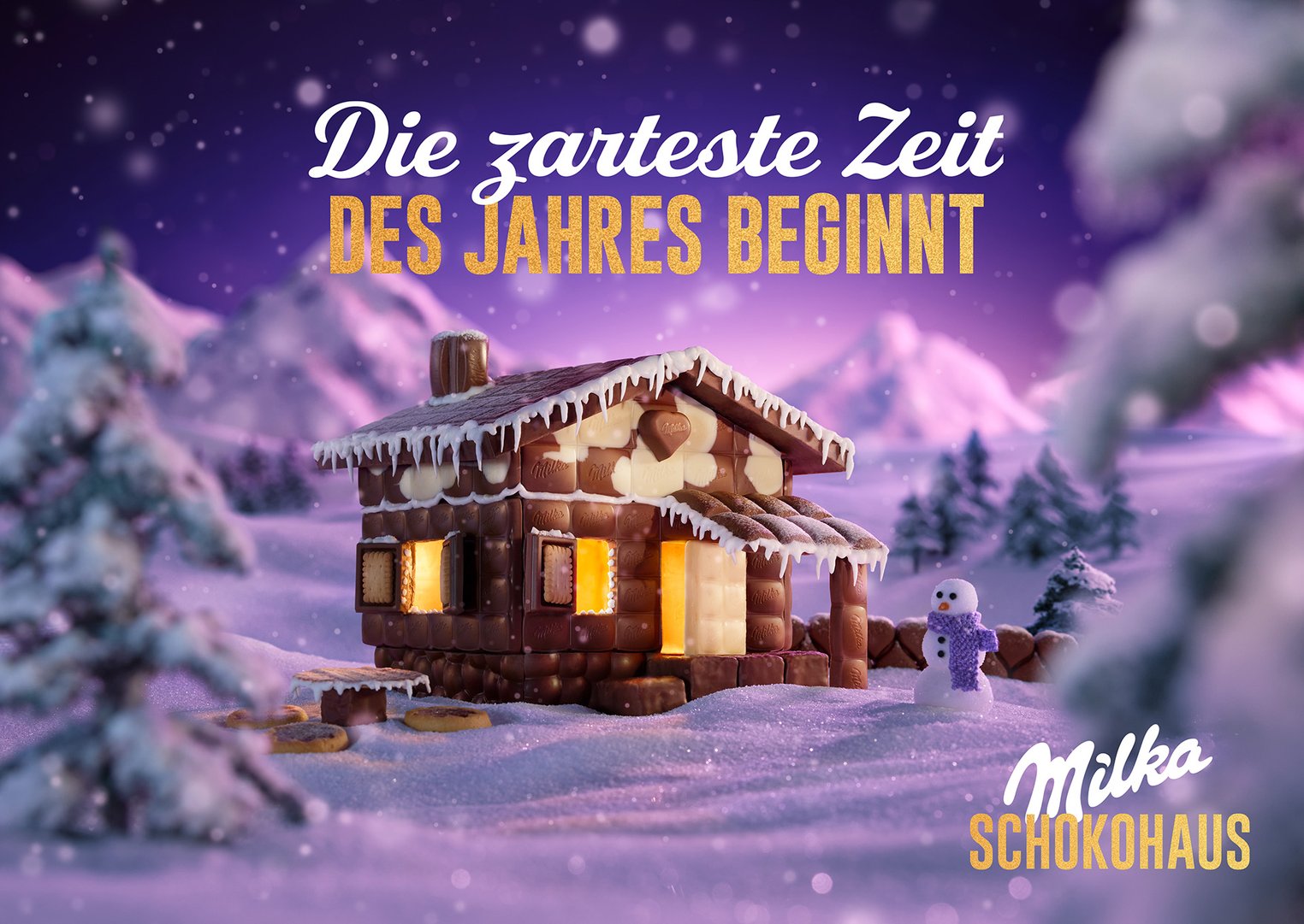 Titelbild zu Milka Schokohaus 2023
