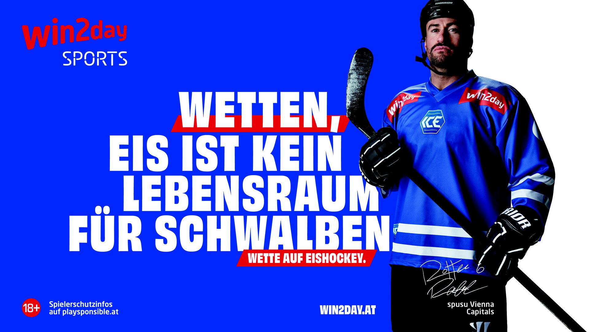 Titelbild zu Wetten du liebst es. Wette auf Eishockey.