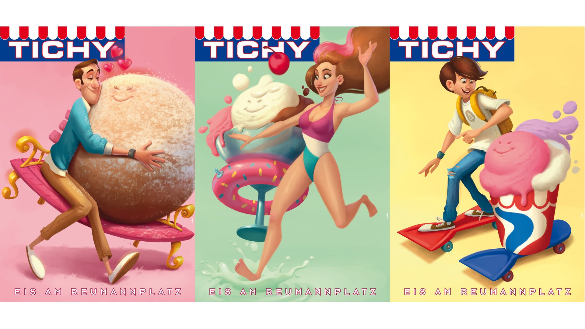 Titelbild zu Tichy - Eis am Reumannplatz