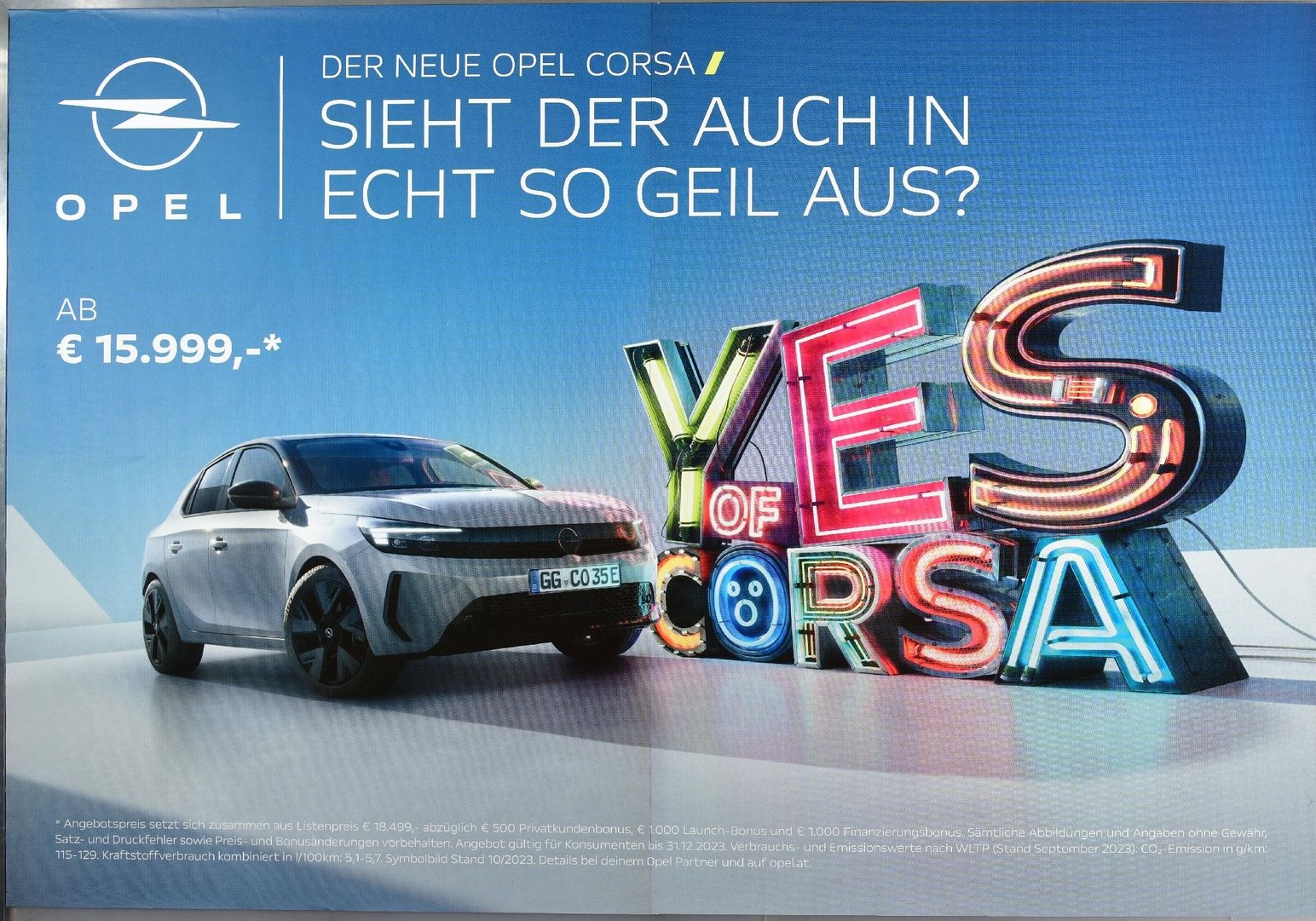 Titelbild zu Opel - Yes of Corsa