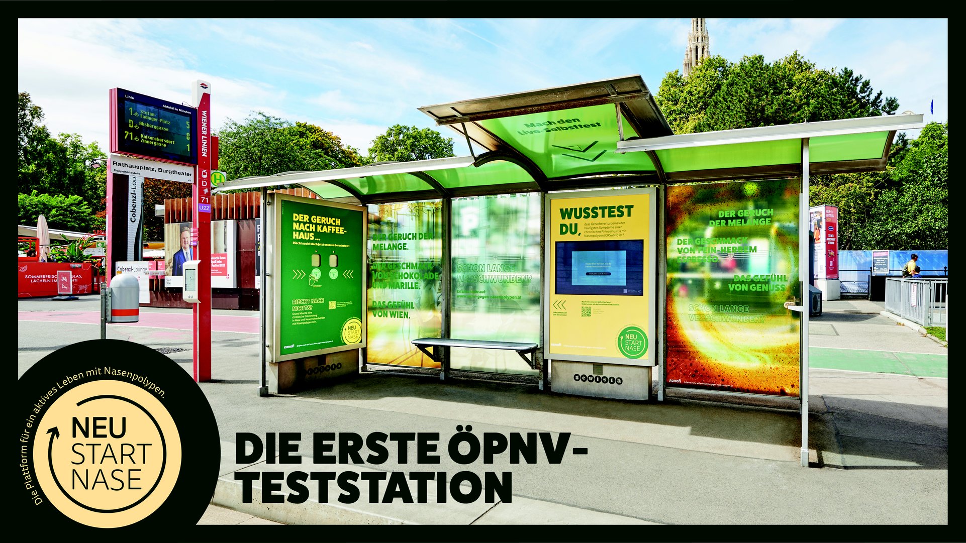 Die erste ÖPNV-Teststation powered by Neustart Nase