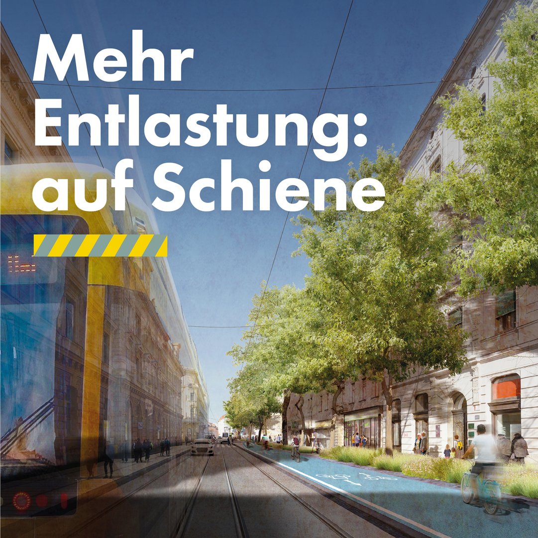 Titelbild zu Weichenstellung für Graz – mit der neuen Bim-Linie!