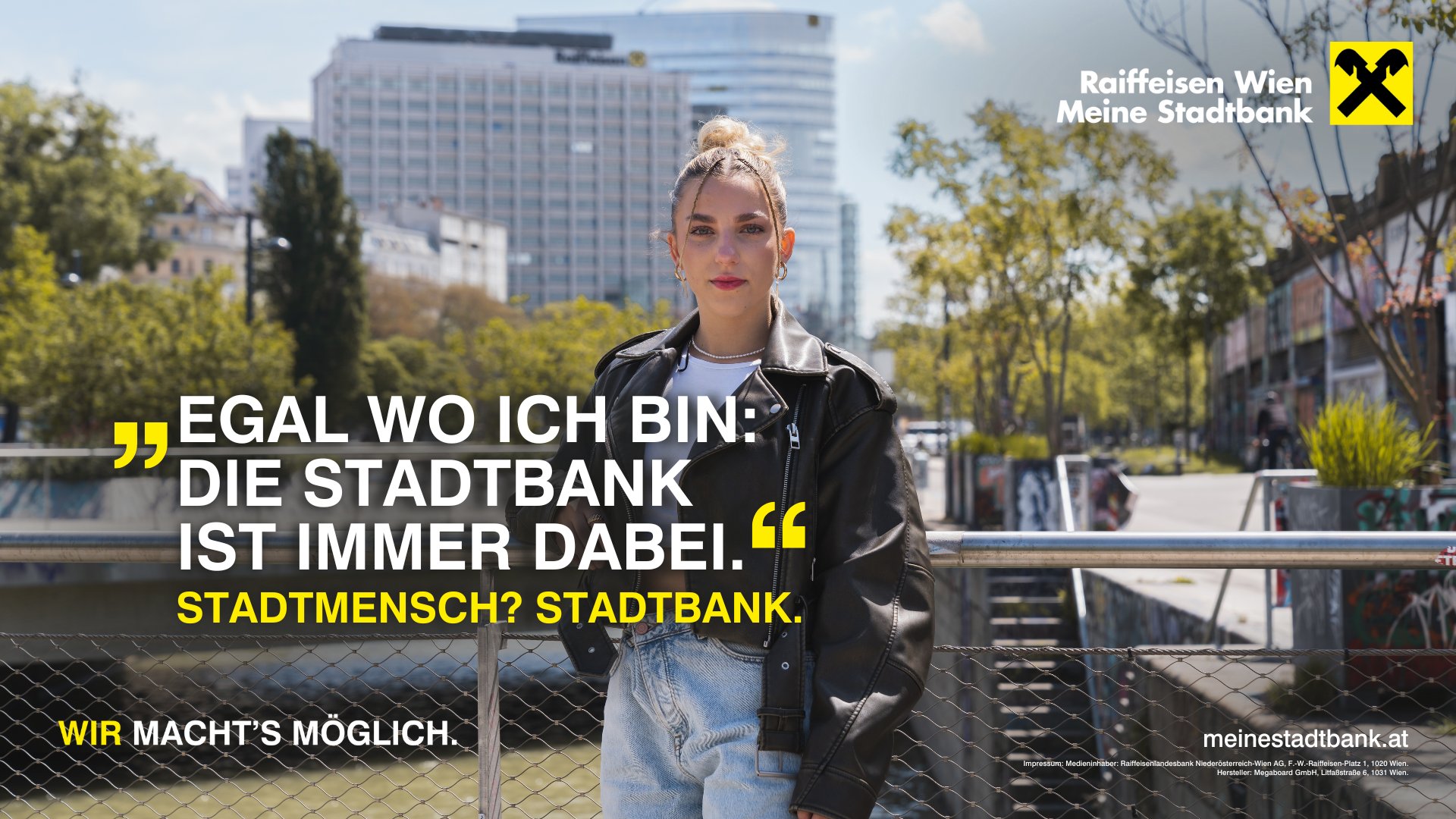 Stadtmensch? Stadtbank.