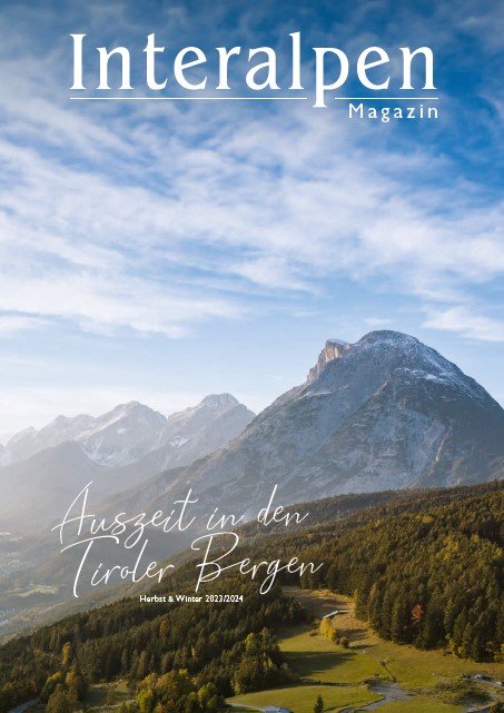 Interalpen-Herbst-/ Wintermagazin 2023/24