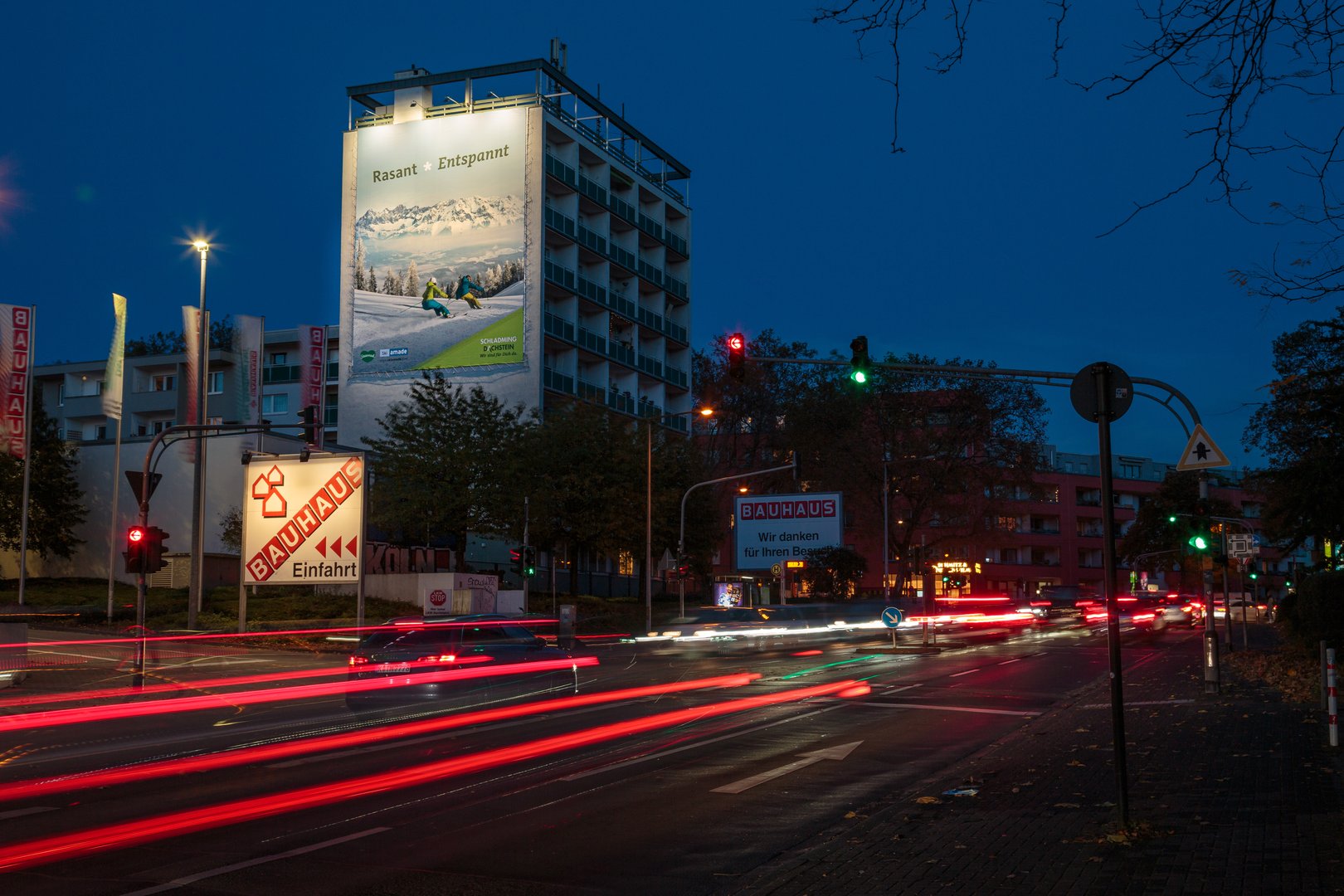 Schladming-Dachstein Riesenposter in München, Köln, Stuttgart