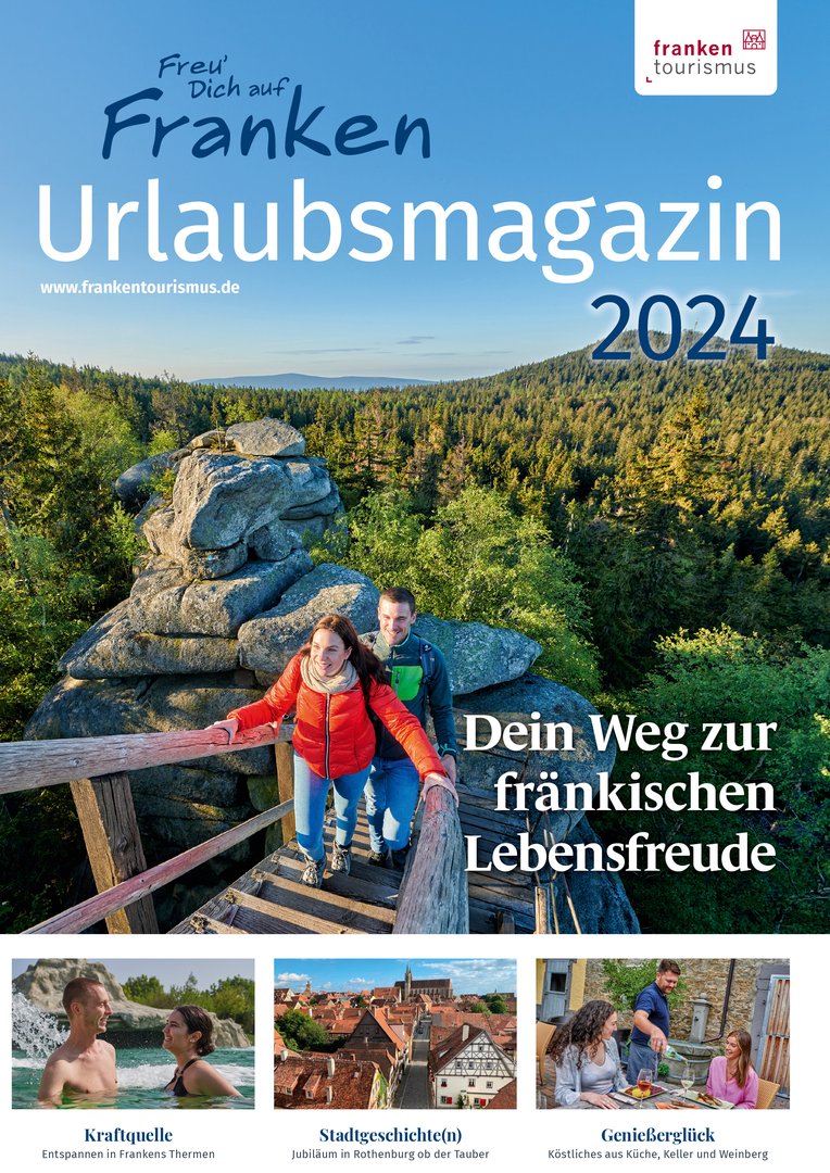 Urlaubsmagazin „Freu’ Dich auf Franken“ 2024