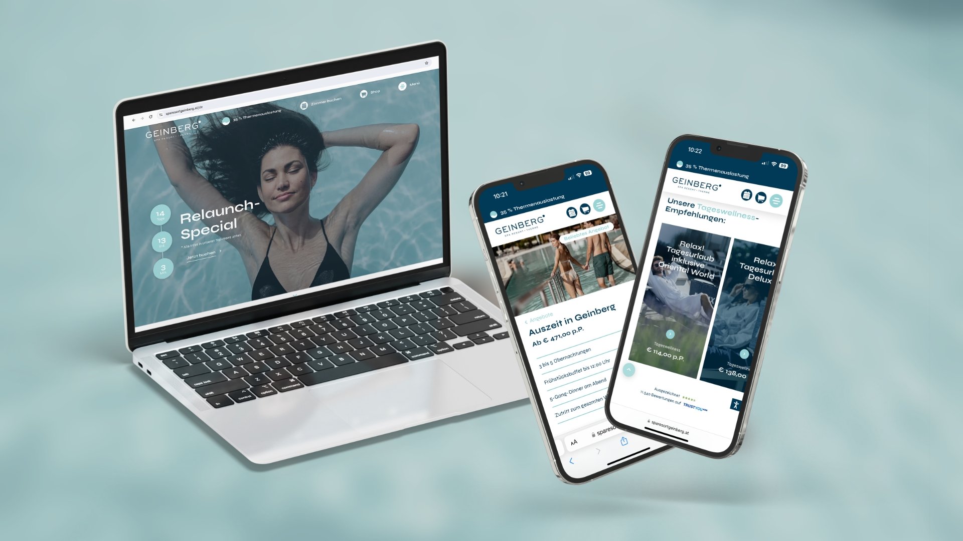 Website: Geinberg Spa Resort  Therme