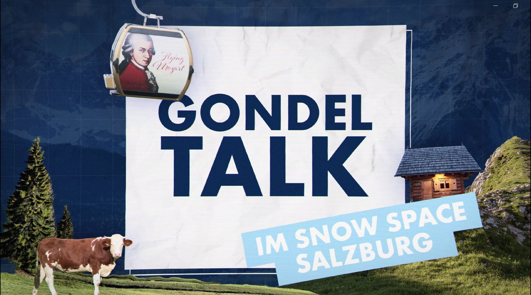 Gondel Talk im Snow Space Salzburg - Employer Branding mal anders