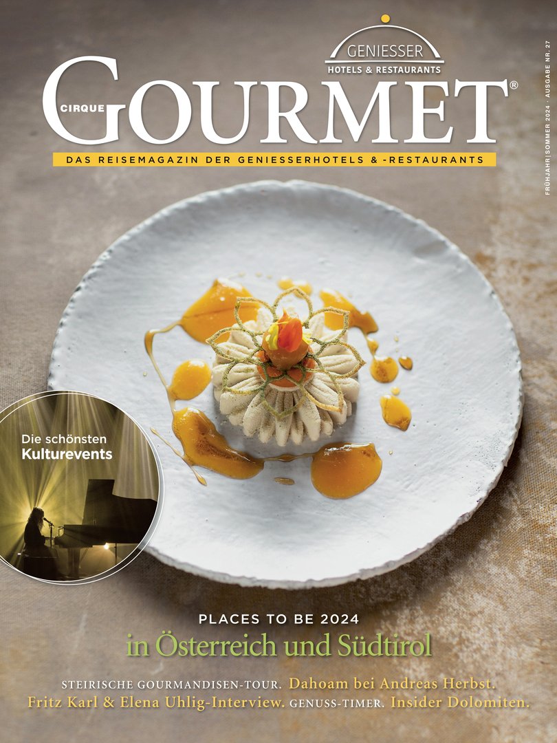 Genießer-Guide-Magazin CIRQUE GOURMET Frühling/Sommer 2024