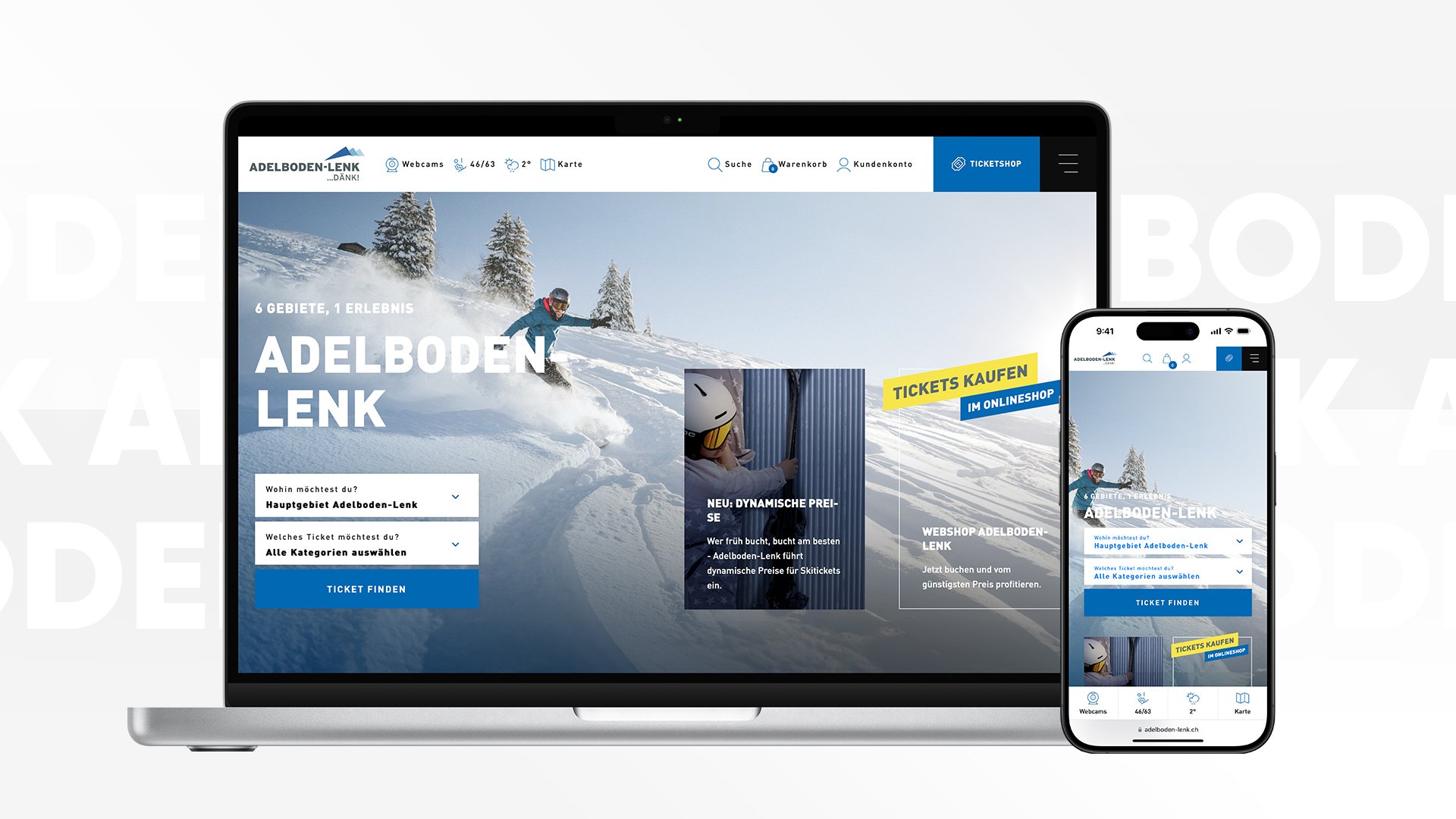 Adelboden-Lenk: neuer Ticketshop für optimale User Experience