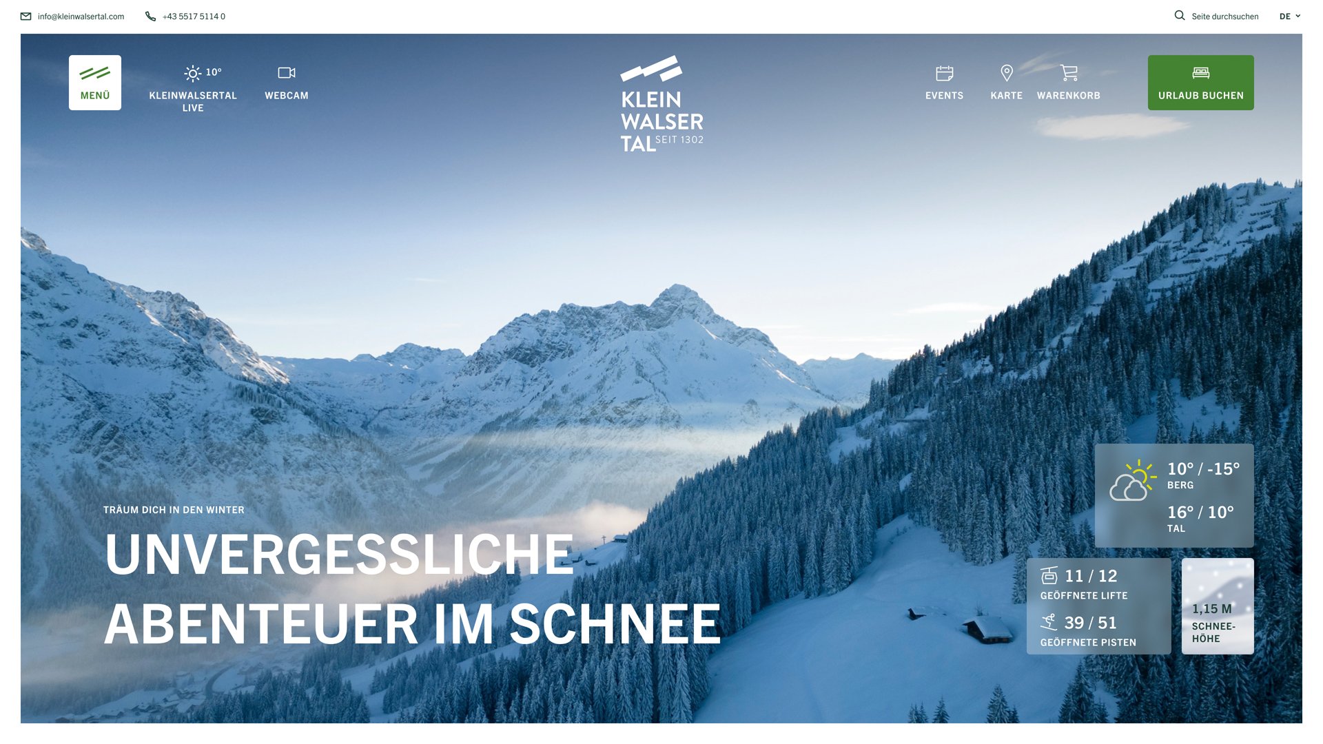 Die Komposition der Natur – Kleinwalsertal und seine vier Jahreszeiten