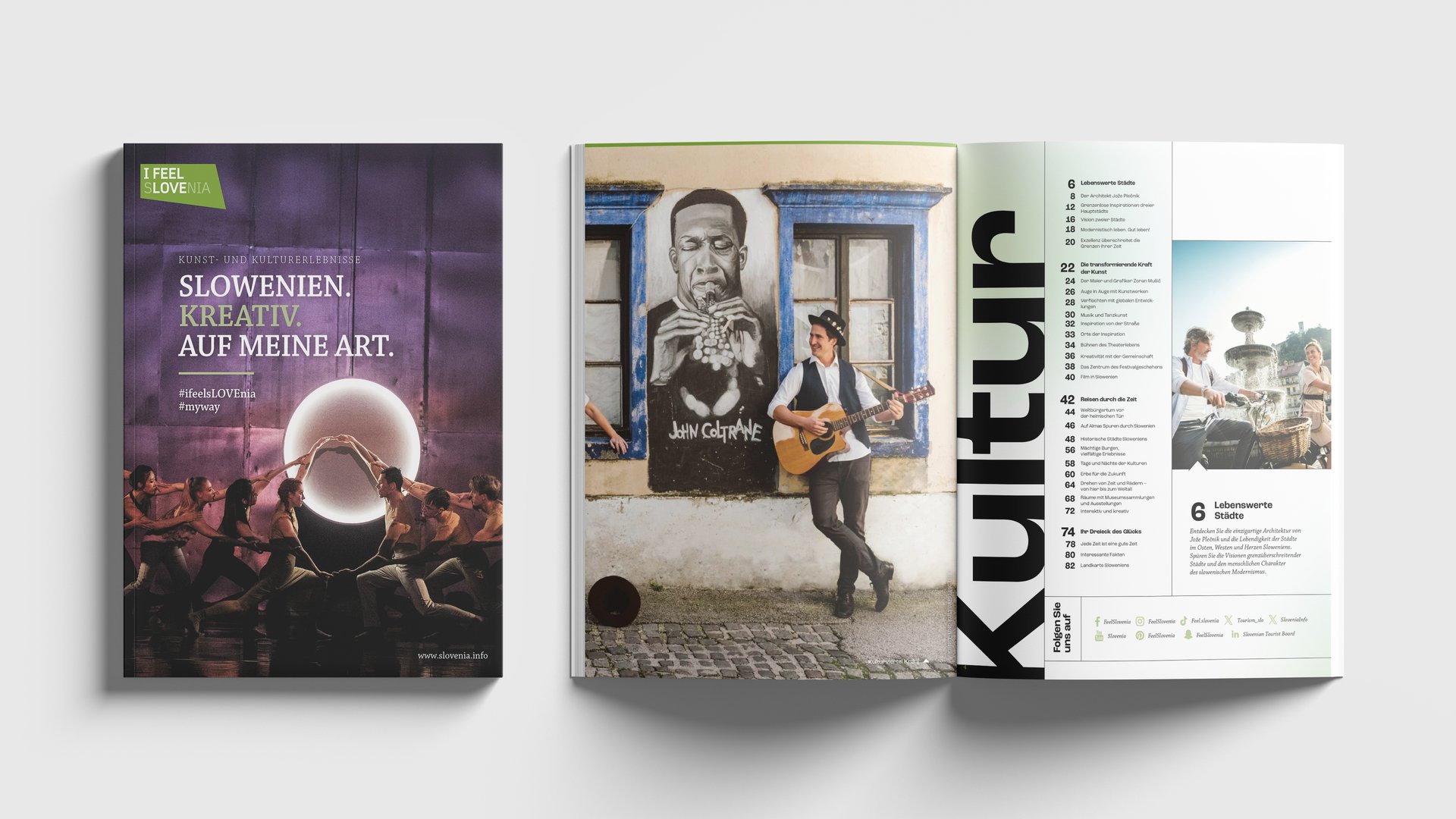 Katalog Kunst- und Kulturerlebnisse: SLOWENIEN. KREATIV. AUF MEINE ART.